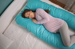 posisi tidur saat program hamil